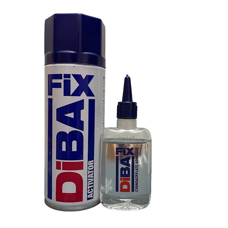 چسب 123 دیبا فیکس مدل شفاف 400 میل