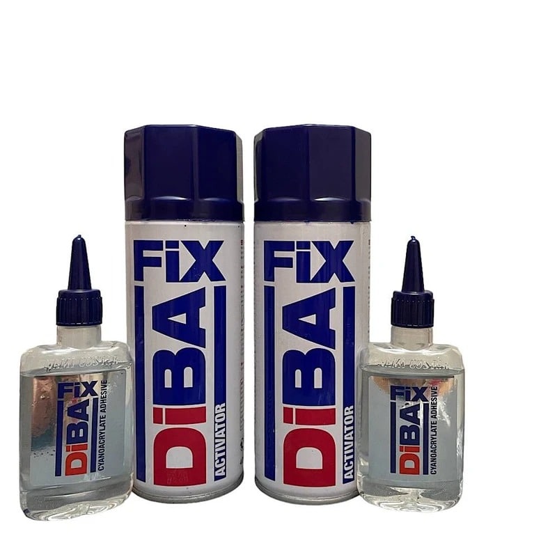 چسب 123 دیبا فیکس مدل شفاف 400 میل