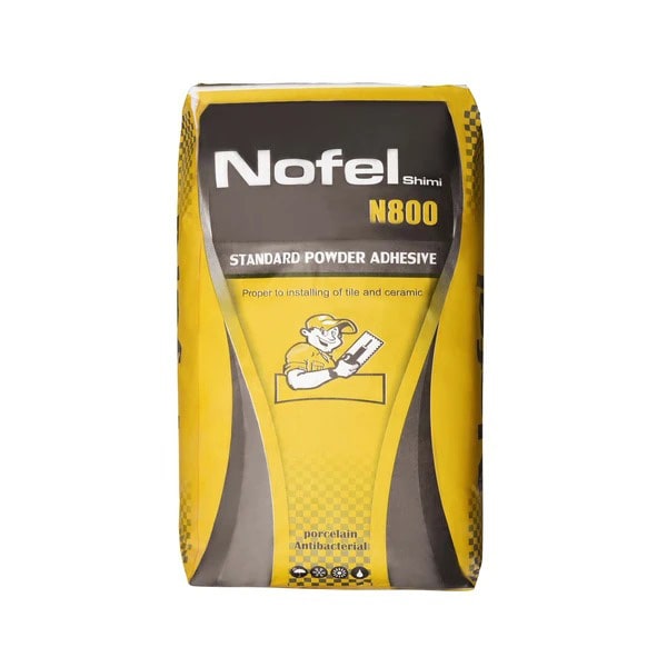 چسب کاشی پودری نوفل N800 الیاف دار